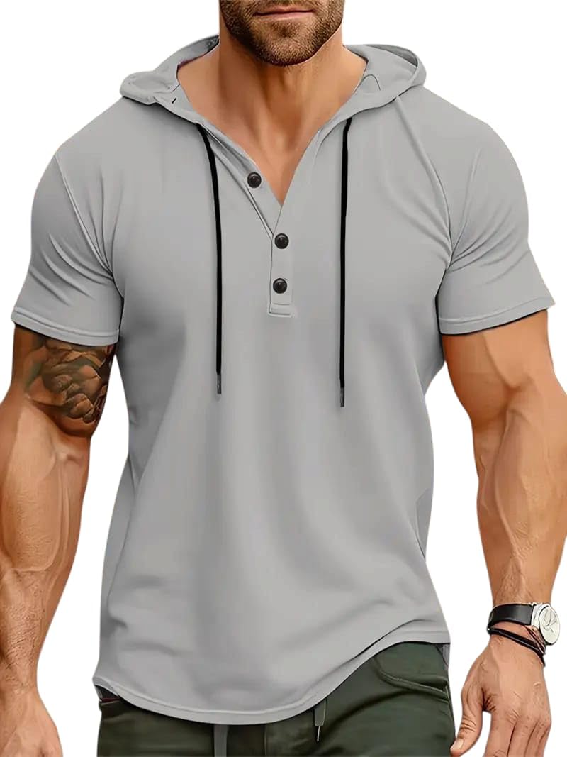 talitha fashion Half Sleeve Gym T-Shirt for Men | for Workout, Running and Casual Wear with Cotton Blend | Sports Wear T-Shirt for Men-picture-36
