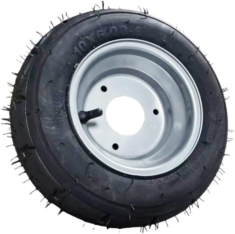 Electric Fit For 10x6.00-6tubeless tire with 3-hole wheel hub modified kart cart ATV tire accessories