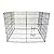 Oypla 91cm Large Folding Pet Dog Rabbit Run Play Pen Cage Enclosure Fence