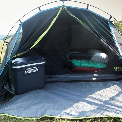 Coleman Carlsbad 4 Person Dark Room Dome Camping Tent with Screen Room の商品画像 6