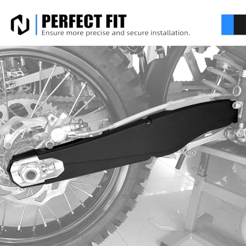 NICECNC Swingarm Swing Arm Protection Cover Motorcycle, Black by NICECNC - Used condition - Image 2