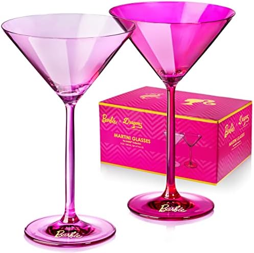Pink martini glasses Clearance