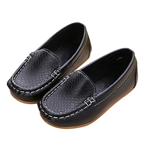 Evelin LEE Toddler Kid Boys Girls Soft Casual Loafers Slip-On Boat-Dress Shoes/Sneakers2
