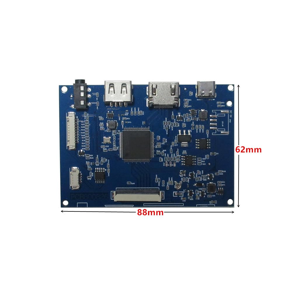 8 pollici 1024x768 4:3 IPS display LCD universale scheda di controllo del disco U visualizzazione pubblicitaria immagini video