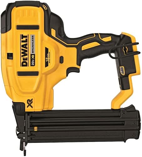 DEWALT DCN680B 20V MAX* XR® 18 GA Cordless Brad Nailer