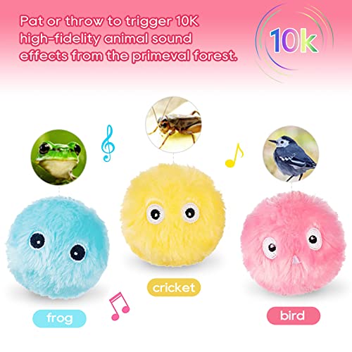 Buntyjoy cat toys, interactive cat toys for indoor cats exercise, 3 pack fluffy plush chirping catnip toys, fun kitty kitten kicker toys 2 Buntyjoy cat toys, interactive cat toys for indoor cats exercise, 3 pack fluffy plush chirping catnip toys, fun kitty kitten kicker toys - image 3