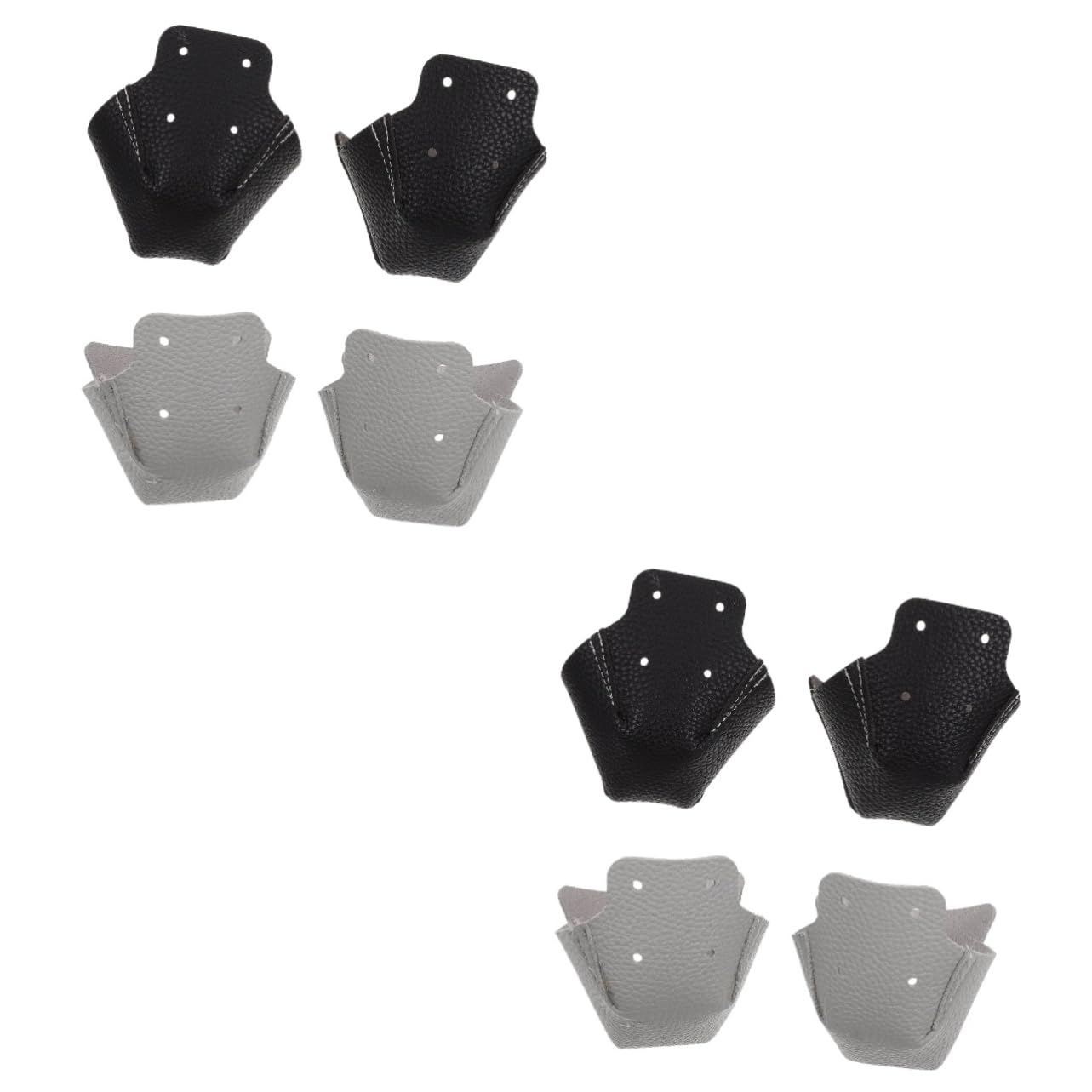 Toyvian Botas De Skate Patines para Adultos Protección Tapa Azul Hielo Topes De Patines Puntera Patines Guardia Punteras para Patines Protector Patinaje Negro Cuero