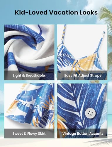 Image of PATPAT Matching Hawaiian Outfits for Family Summer Dress & Tee Sets | Mommy and Me Dresses, Hawaiian Dresses for Women, Matching Hawaiian Outfits for Couples, Beach Vacation, Family Photoshoot