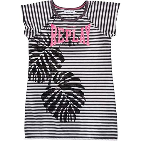 Replay Girl's Multicolour Striped Dress 4A Cover