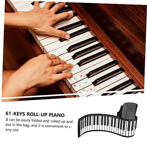 TOYANDONA Rouleau Piano Pliable Piano Pliable Clavier Clavier Électronique Instrumentos Musicales Para Adultos Piano Pliant Clavier Électrique Piano Continuer Piano Pliant - Les Beatles, Paul McCartney, John Lennon, RIngo Starr, George Harrison TOYANDONA Rouleau Piano Pliable Piano Pliable Clavier Clavier Électronique Instrumentos Musicales Para Adultos Piano Pliant Clavier Électrique Piano Continuer Piano Pliant – Image 5