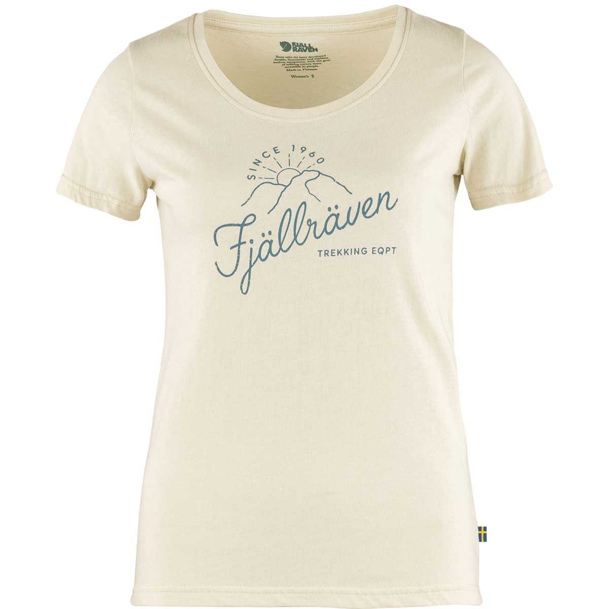 FJALLRAVEN F83530-113 Sunrise T-Shirt W Chalk White M