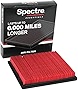 Spectre Essentials Engine Air Filter by K&N: Premium, 50-Percent Longer Life: Fits 2001-2014 DODGE/CHRYSLER (Avengar, Caravan, Dodge Caravan, Town and Country Van, 200, Sebring, Voyager Van), SPA-2206