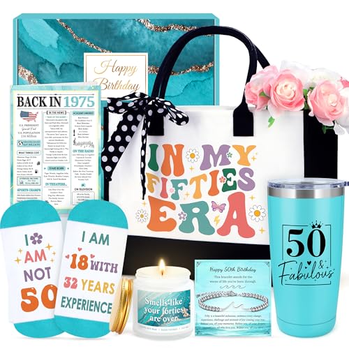 50th Birthday Gifts for Her 50 Year Old Gifts for