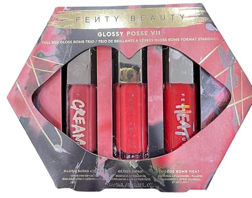 FENTY BEAUTY Glossy Posse VII Full-Size Gloss Bomb Trio