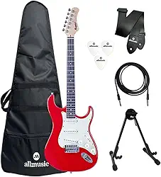 Kit Guitarra Memphis Tagima MG-30 Red Satin Capa+Acessórios