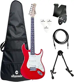 Kit Guitarra Memphis Tagima MG-30 Red Satin Capa+Acessórios