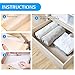 amorus Shelf Liner Draw Liner Cabinet Liner, 3 Rolls Non Adhesive Liners for Drawers Shelves Kitchen Cabinets Dresser, 17.7 x 59 inches - Clear