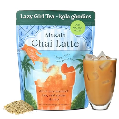 Té Masala Chai en polvo instantáneo 15 porciones miniatura 1