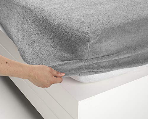 Sabanalia - Set di lenzuola in flanella Happy