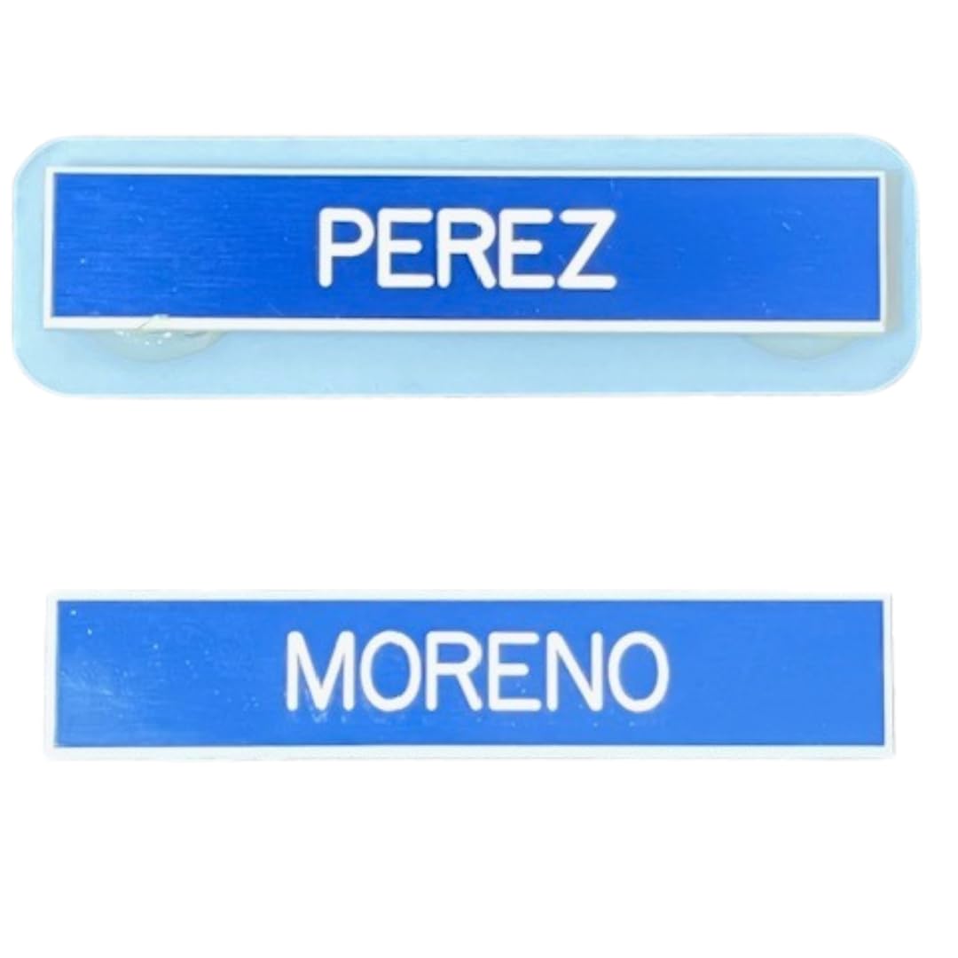 air force dress blues name plate Custom U.S. Air Force Service Dress Brushed Steel Name Tag main image 0