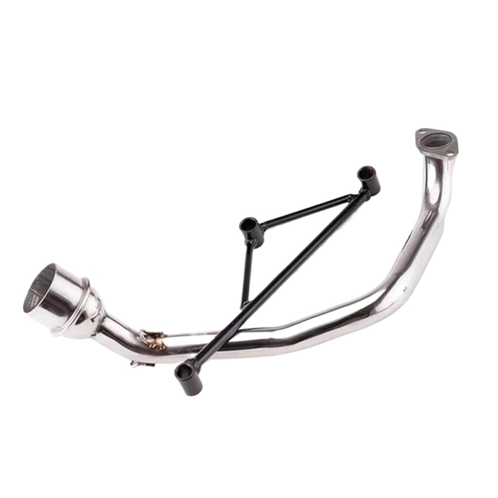 Silenciador Para Sistema De Escape Motocicleta Para Y&amaha GY6 Accesorios Modificación Tubo De Escape Delantero De Acero Inoxidable