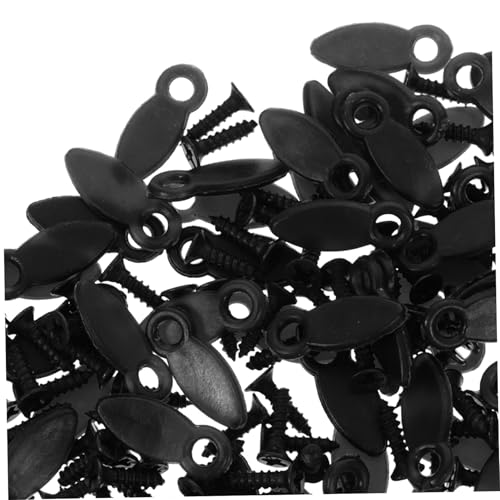 Image of Cabilock 100Pcs Picture Frame Backing Clips Hardware for Hanging Artwork Fit Photo Frame Backing Tabs for Various Framing Projects Elegant Design