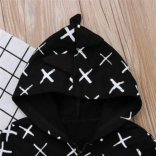 Study Windbreaker Dinosaur Hooded Zip Up Jacket For 3 To 9 Years2