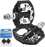 look keo blade carbon 2019 Doppelfunktion: Das TacoBey-Pedal ist ein doppelseitiges Fahrradpedal, eine Seite hat eine traditionelle Plattform für die Verwendung mit normalen Schuhen und die andere Seite ist ein SPD-Einstiegsdesign für die Verwendung mit SPD-Fahrradschuhen. SPD-Pedalplatten sind enthalten.