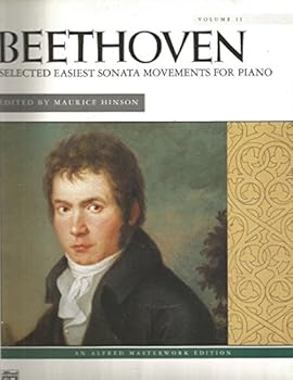 Beethoven: Selected Easiest Sonata Movements for Piano Vol II