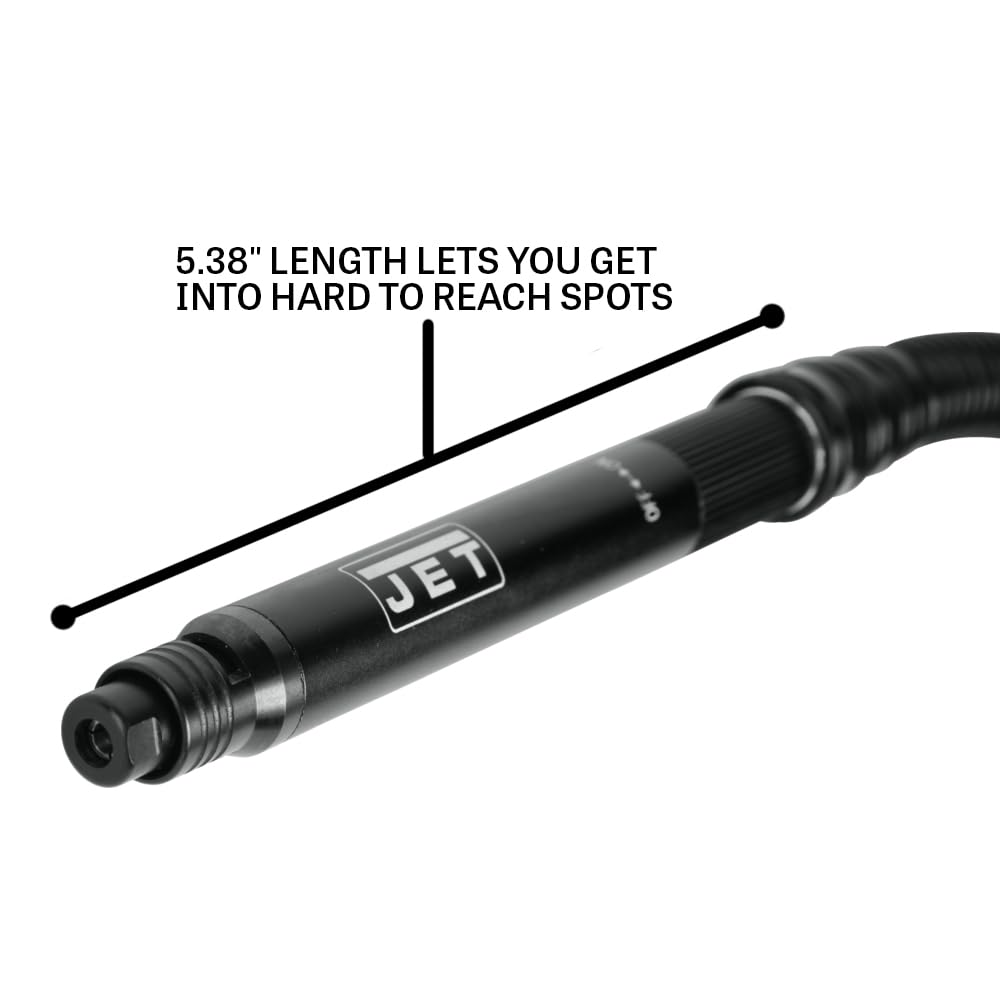 JET Micro amoladora neumática de 1/8 pulgadas, 70000 RPM (JAT-410)