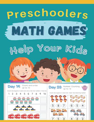 Preschoolers Math Games Help Your Kids: Easy and Fun Prek-kindergarten math workbook learning basic number sense and talks about word problems. ... preschool readiness kit (Ready for Math Kids)