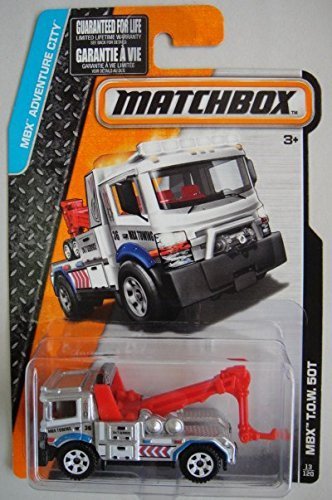 Matchbox MBX Adventure City Silver/Red MBX T.O.W. 50T 13/120