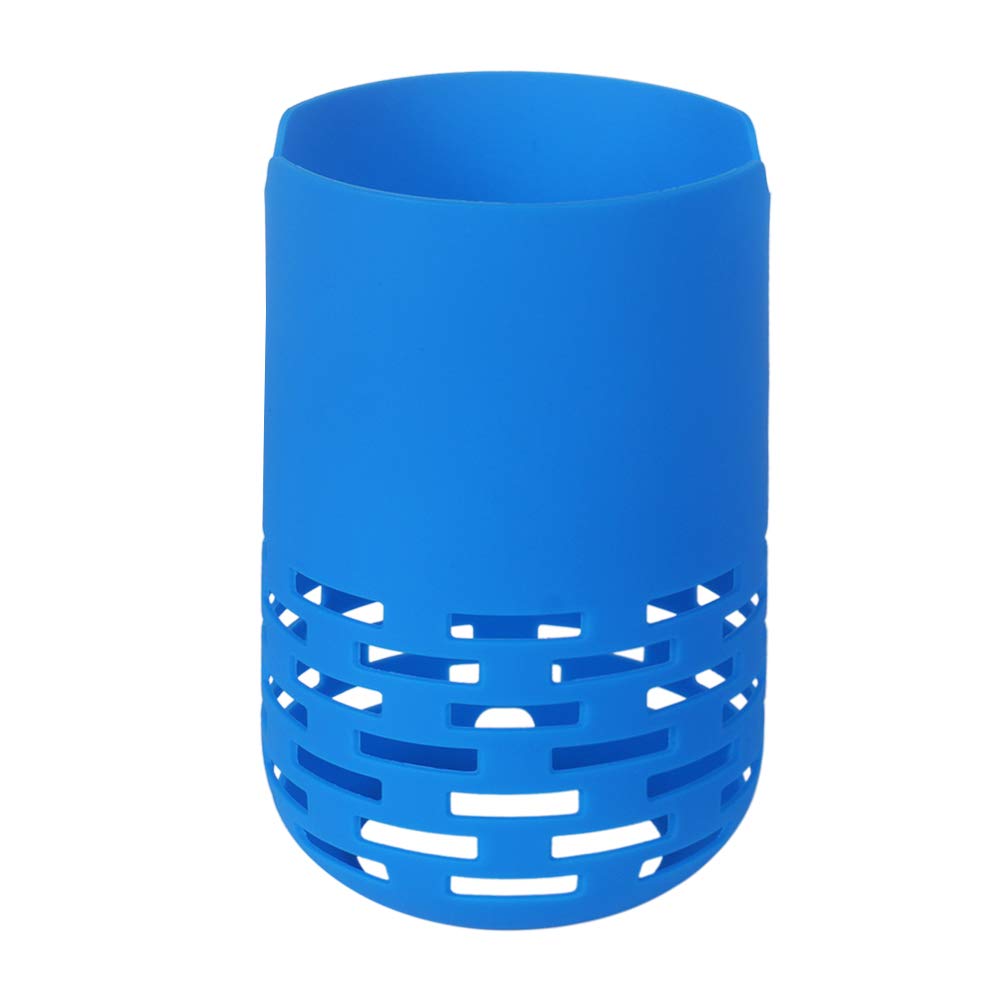 GEEKRIA - Custodia in silicone per Bose SoundLink Revolve+ altoparlante Bluetooth portatile senza fili, custodia in silicone con portachiavi, custodia protettiva, indossabile e leggera (nero