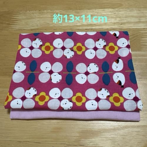 未使用 ハンドメイド シマエナガ柄移動ポケット 女の子 - 製品詳細