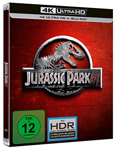Jurassic Park III – 4K Steelbook (UHD + Blu-ray Disc)