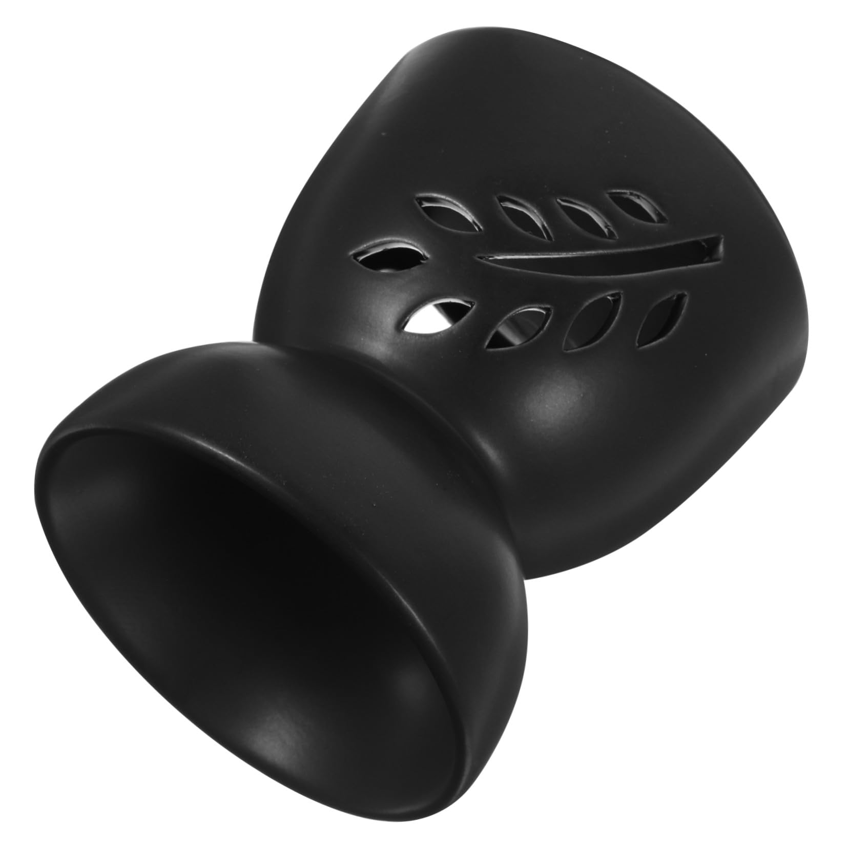 Diffuseur d'huile essentielle en céramique noire pour aromathérapie