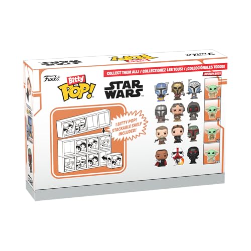 Funko Bitty Pop Mandalorian Pack 4 - vue 7