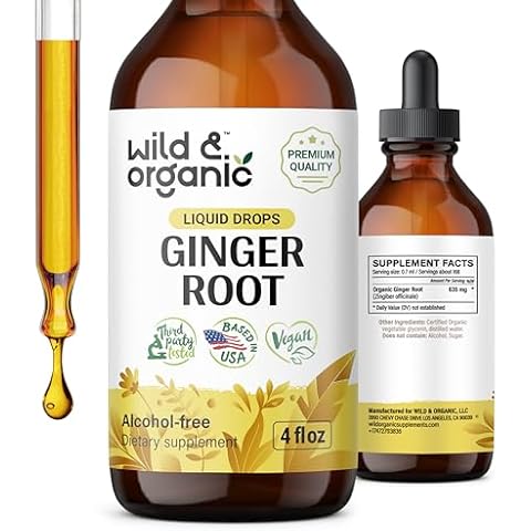 Wild & Organic Ginger Liquid Extract Cover