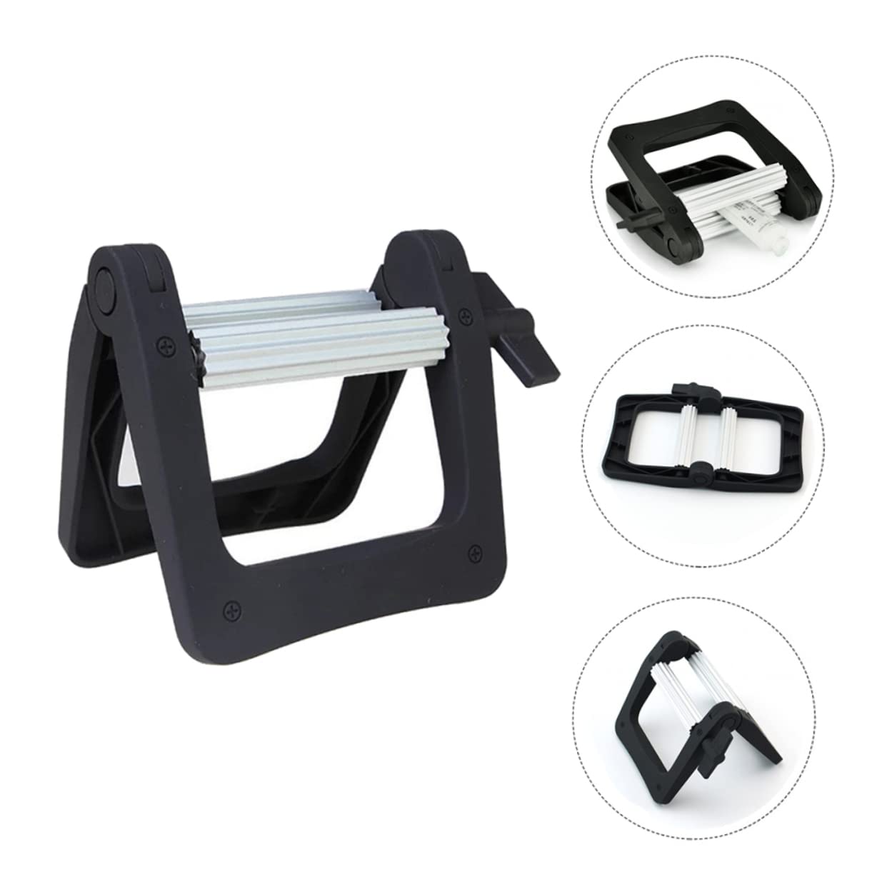 Beaupretty 3piezas Exprimidor De Tubos De Negro Squeezer Ergonómico Para Pasta De Dientes y De Usar y Duradero
