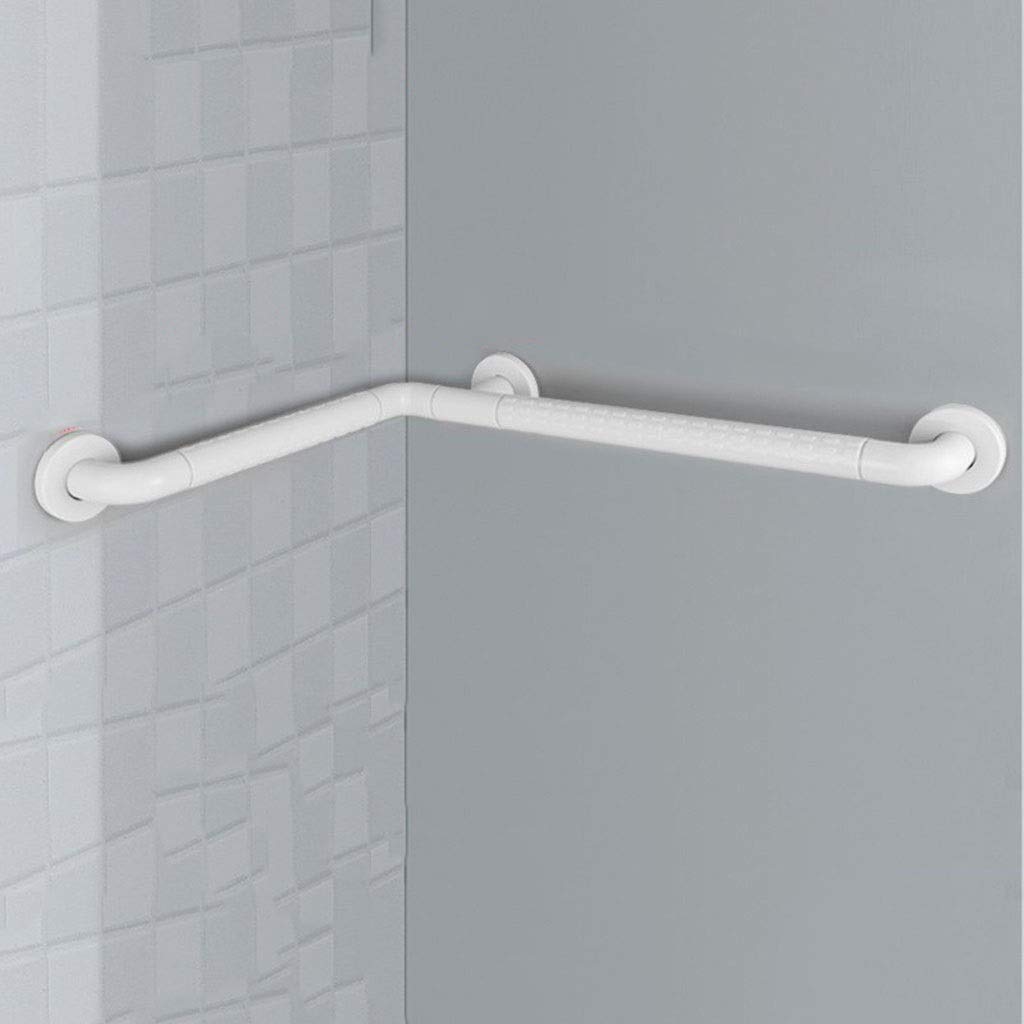 Fkxsxaz Women's White 50×70Cm A Bathroom Grab Bars Barrier-Free Handrail Stainless Steel Shower,For Elderly Disabled Anti-Slip Bathtub Safety Handle Wall Mount (Color : )