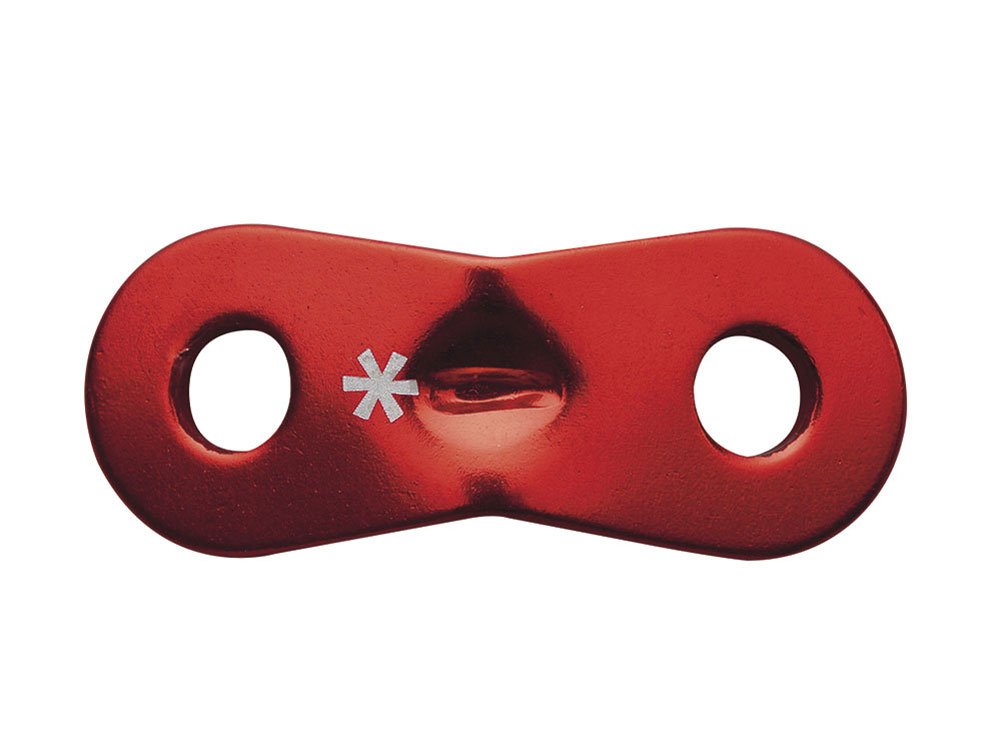 Snow Peak Aluminum Rope Tensioner Red - Compact, Easy Assembly - Camping & Hiking