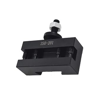 kimllier 1Pcs BXA 250-201 Quick Change Turning and Facing CNC Tool Post Holder Fit for 250-200 or 250-222 Tool Holder