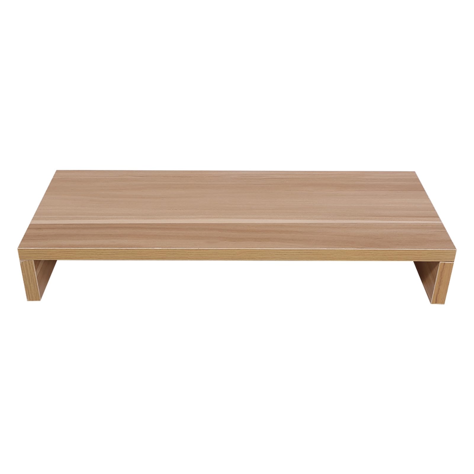 Supporto per Monitor in Legno - 1 Piano, Moderno, per PC, TV, Notebook - 50 x 20 x 7,7 cm