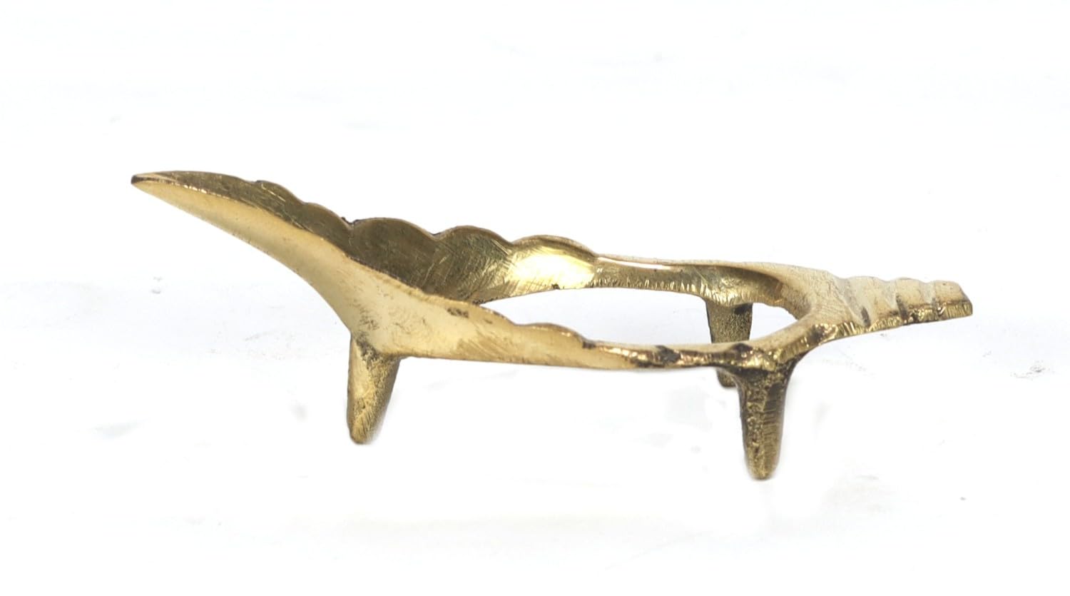 ASHIRWAD Latón Shankh Stand valampuri Sangu Shankha Dakshinavarti Vamavarti Metal (6.75)