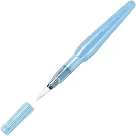 Pincel Aquash Brush Com Reservatório De Agua Pentel Ponta Grossa Transparente