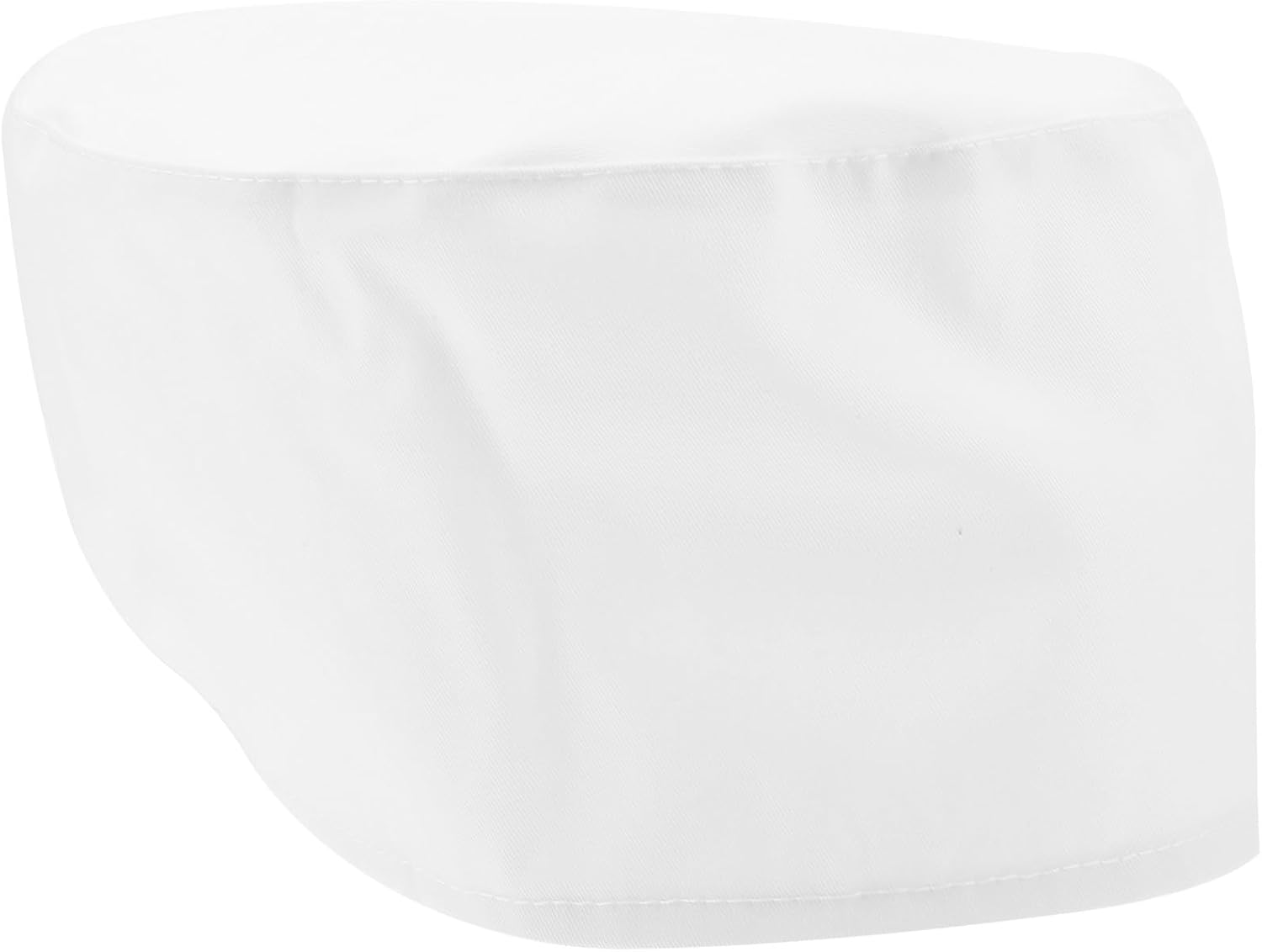 Totority Cotton Chef Hat Cooking Cap Food Service Working Hat for Women and Men Bakery Kitchen Uniform Headwear White