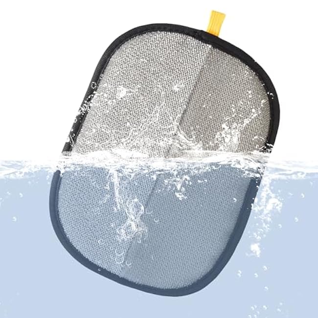 2Pcs Upgraded Electrostatic Hair Remover for Dogs and Cats, Five-Finger Reusable and Washable Pet Hair Removal Tool, Pet Hair Gloves for Laundry, Couch, Carpet, Car Seat and Bed-G1OCi3Nt