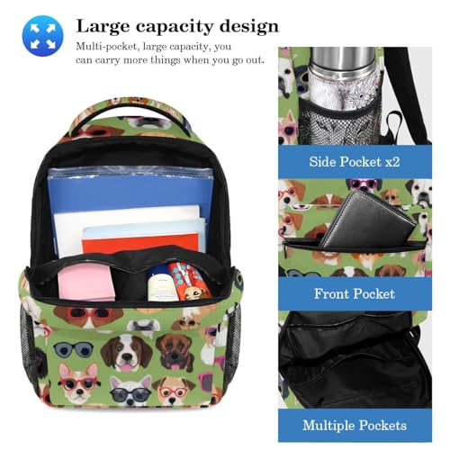 Sac d'école grande capacité avec trousse à crayons lot de 2 sacs dos ergonomiques