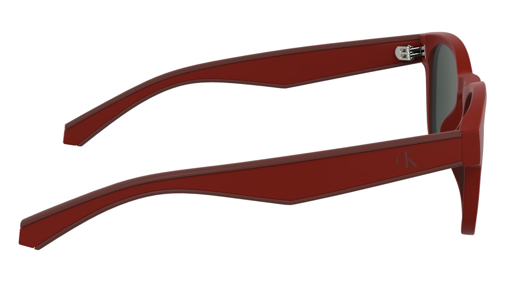 CALVIN KLEIN JEANS Brille Größe 47 mm Matte Rot Eye Size: 47 Bridge: 18