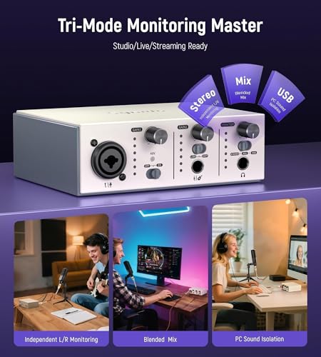 USB Audio Interface for Recording